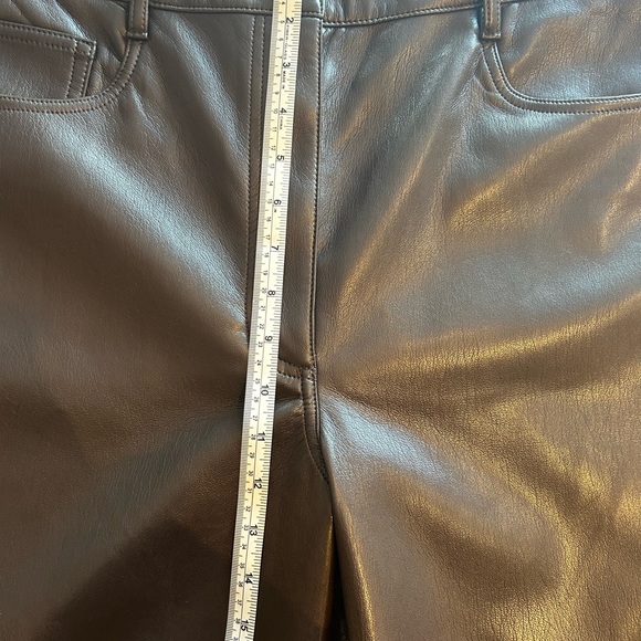 ARITZIA MELINA LEATHER PANTS - Picture 9 of 9